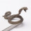 Messing Cobra Figurine Schreibtisch Kunstfigur 4