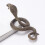 Messing Cobra Figurine Schreibtisch Kunstfigur 10