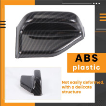 2 Pezzi in Fibra di Carbonio Stile Seggiolino Auto Cintura di Sicurezza Copertura Trim per Classe B W246 / Classe C W204 / Cla Gla C117 Accessori