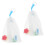 2Pcs Durable Pe Soap Mesh Bags White Foaming Nets for Face Cleansing 4
