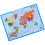 Feuille De Carte Du Monde Résistante Pour Enfants, Affiche Éducative 7