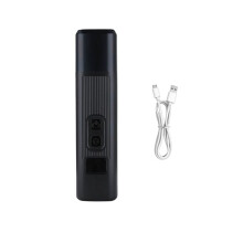 Tagliaunghie Elettrico per Cani, Ricaricabile, con Luce LED, Silenzioso, per Zampe di Gatto, per La Toelettatura Delle Unghie, Colore Nero