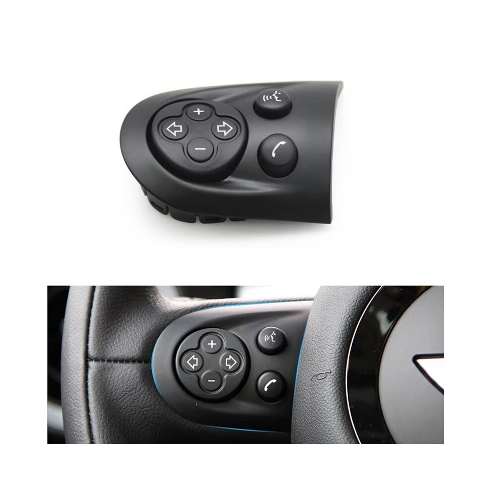 Steering Wheel Multifunction Cruise Control Button Cover For Cooper R55 R56 R57 R58 R59 R60 R61 6031088667070