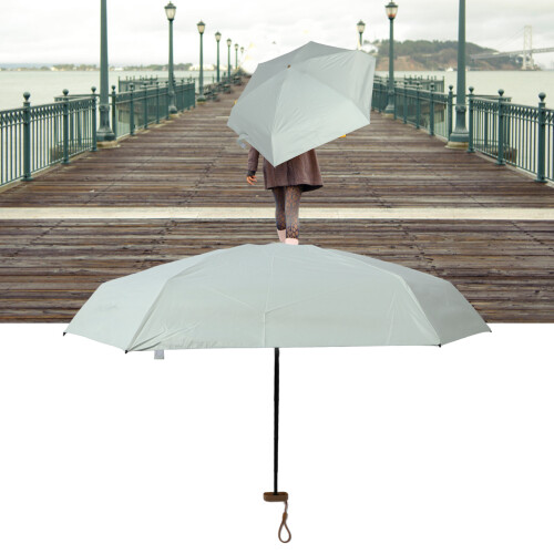Dual Use Mini Umbrella 8.5 oz 5.5in Green