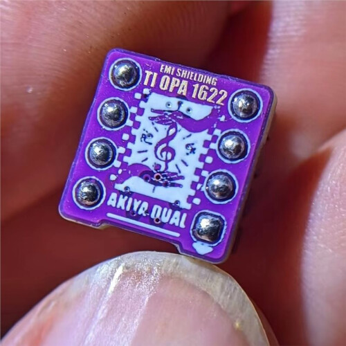 Fever Version OPA1622 Patch to Direct Insertion Dual Op Amp Special Adapter Board, Rear-Mounted Chip. 1PCS 1
