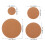12Pcs Round Cork Mat Coasters For Plant Pots And Drinks 2