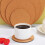 12Pcs Round Cork Mat Coasters For Plant Pots And Drinks 3