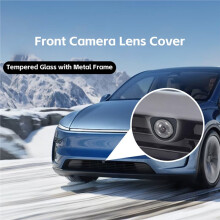 Beschermkap voor de Voorcamera van de voor  Model 3 Highland 2026 Model Y 2025+ HW4 9H Gehard Glas, Regenbestendig