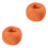 2Pcs Orange Jute Cord Twine String for Creative Crafts and Party Use 3