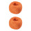 2Pcs Orange Jute Cord Twine String for Creative Crafts and Party Use 5
