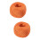 2Pcs Orange Jute Cord Twine String for Creative Crafts and Party Use 7