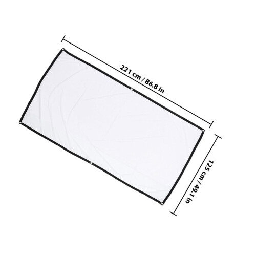 Projection Screen Outdoor High Definition Polyester 1pcs 1