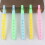 10Pcs Lightweight Pink Plastic Clarinet for Children Beginner Playing 8