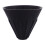 Practical Black Silicone Coffee Dripper Reusable Funnel for Home 2