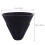 Practical Black Silicone Coffee Dripper Reusable Funnel for Home 9