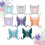 8Pcs Decorative Shower Hook Suction Cup Holder For Bag Keys Towels 5