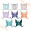 8Pcs Decorative Shower Hook Suction Cup Holder For Bag Keys Towels 6
