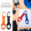 5pcs Red Water Bottle Buckle With Elasticity For Backpacks 8