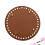 2Pcs 14Cm Round Bottom Pu Leather Knitting Accessories For Sewing Bag 10