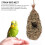 woven straw bird nest hanging birdhouse for balcony 2