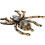 2Pcs Diy Spider Shape Rhinestone Patch For Shoes Clothing Decor 3