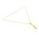 Collana Uomo Pendente Rasoio Oro 10