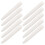 20Pcs White Fiber Replacement Pen Tips Durable Paint Marker Nibs 6