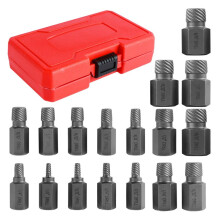 Effective Hex Screw Extractor Set 25 Piece Bolt Remover Kit for Quick and Easy Removal of Stripped and Damaged Screws