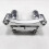Risers de Guiador Pullback de 3-1/2 Polegadas e Kit de Braçadeira Superior para  Dyna Softail Fat Boy 10