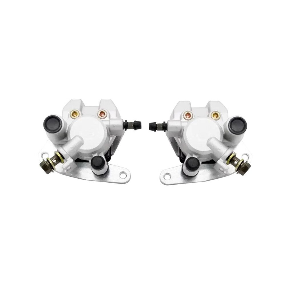 2Pc Motorcycle Atv Front L+R Brake Caliper For Atv Quad Banshee Kodiak Grizzly Yfm350 Yfm400 Yfm450 Raptor Yfm660 6033701982287