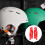 2St Stijlvolle Motorhelm Hoorns ABS Rood Decor 5