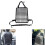 Car   Back Panel Organizer Multifunctional Adjustable Tactical  Back Mesh Organizer Panel Car Interior 5