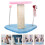 Triangle Cat Climbing Frame Scratching Stand Platform Toy Pet Supplies 8