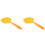 2Pcs Yellow PP Egg Separator Durable Kitchen Egg Yolk White Divider 3