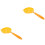 2Pcs Yellow PP Egg Separator Durable Kitchen Egg Yolk White Divider 4