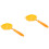 2Pcs Yellow PP Egg Separator Durable Kitchen Egg Yolk White Divider 5