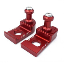 Motorcycle Swingarm Stand Pick Chain Adjuster Blocks for Tenere 700 XTZ 700 2019-2024 XSR 900 2016-2021 Red