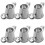 6Pcs Mini Watering Pot Model Doll House Garden Layout Prop 10