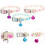3Pièces Collier Chien Silicone Fluorescent Anti-Perte Coloré 2