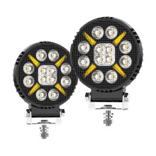 4 Inch Car LED Work Lights Round Day Running Lights for Truck ATV UTV SUV Motorcycle Cart Trailer Boat