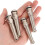 Cable G Strain Relief Connector Silver 4pcs 7