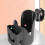 2 In 1 Cup Holder Phone And Bottle Rack For Stroller Black 11