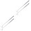 2 Pcs Heavy Duty Snake Hook Solid Stainless Steel Catch Catching Tool 3