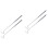 2 Pcs Heavy Duty Snake Hook Solid Stainless Steel Catch Catching Tool 4