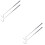 2 Pcs Heavy Duty Snake Hook Solid Stainless Steel Catch Catching Tool 6