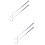2 Pcs Heavy Duty Snake Hook Solid Stainless Steel Catch Catching Tool 7