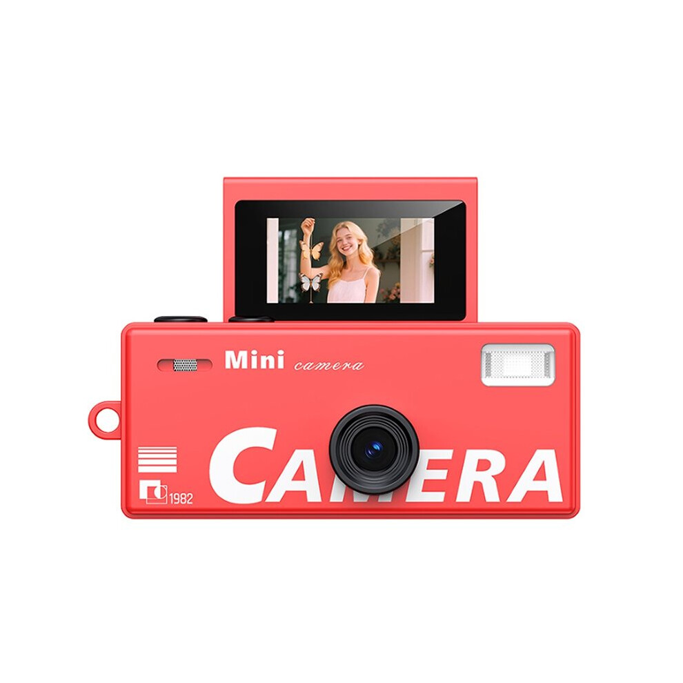 Thumb Keychain Camera 0.96Inch Flip Screen Retro Ccd Digital Camera 720P Very Small Camcorder Video Recorder C 6032759659028