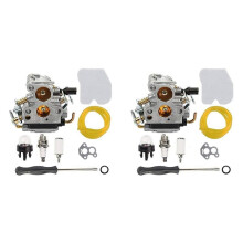 2X Carburetor and Air Filter Fuel Pipe Filter for 235 235E 236 240 E Chainsaw Jonsered Cs2234 Cs2238
