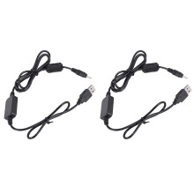 2X USB Laden Kabel Ladegerät für  VX-1R VX-2R VX-3R Akku Ladegerät für  Walkie Talkie