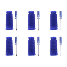 6X for V6 V7 V8 V10 V11 Soft Velvet Roller Suction Hose Replacement for Home Cleaning